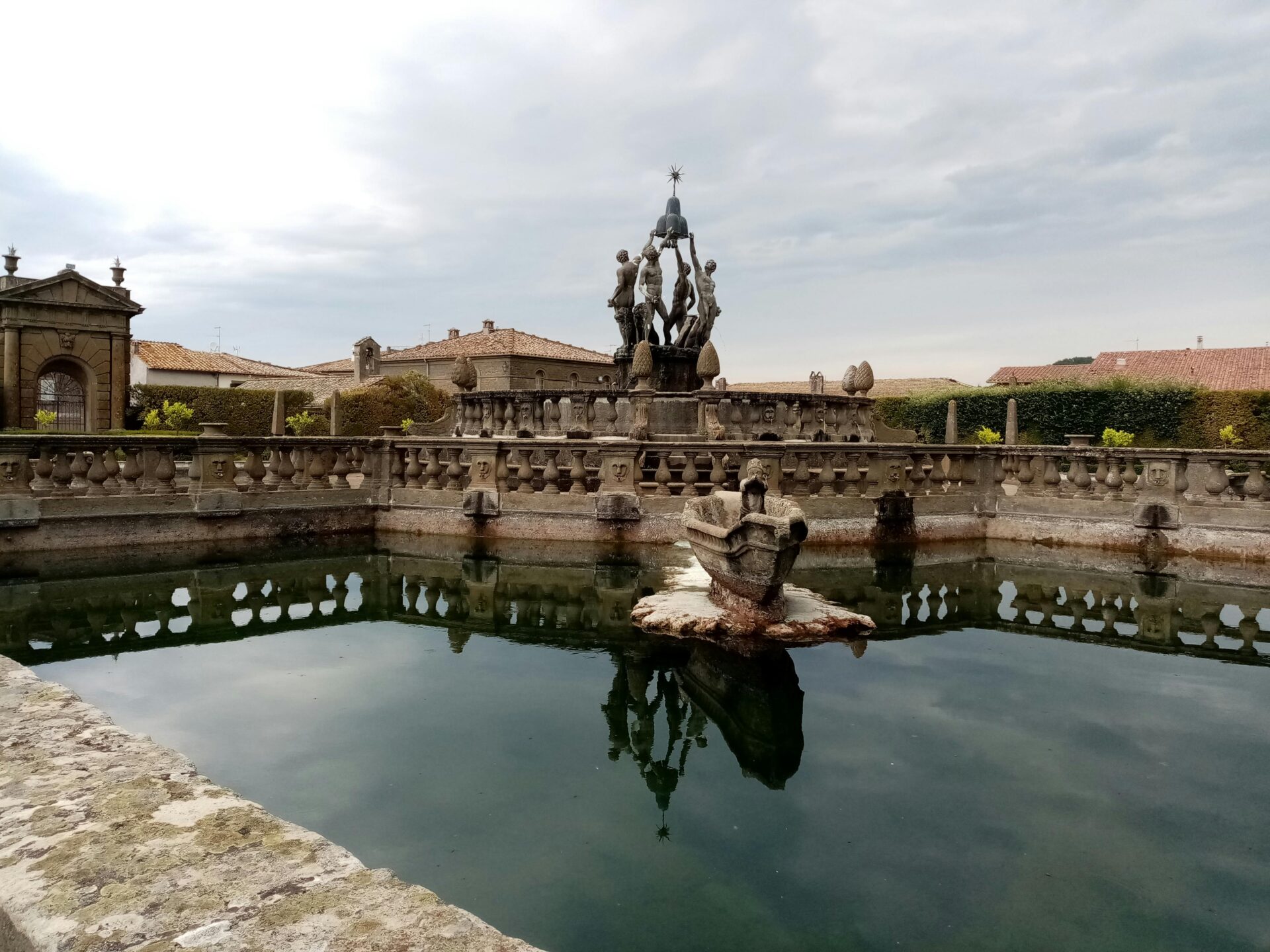 The Fountain of Four Moors in Villa Lante - Bagnaia, Viterbo