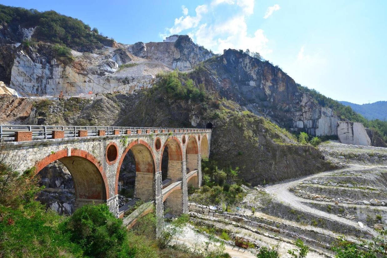 Marble Railways and Medieval Castles: The Industrial Heritage of Massa