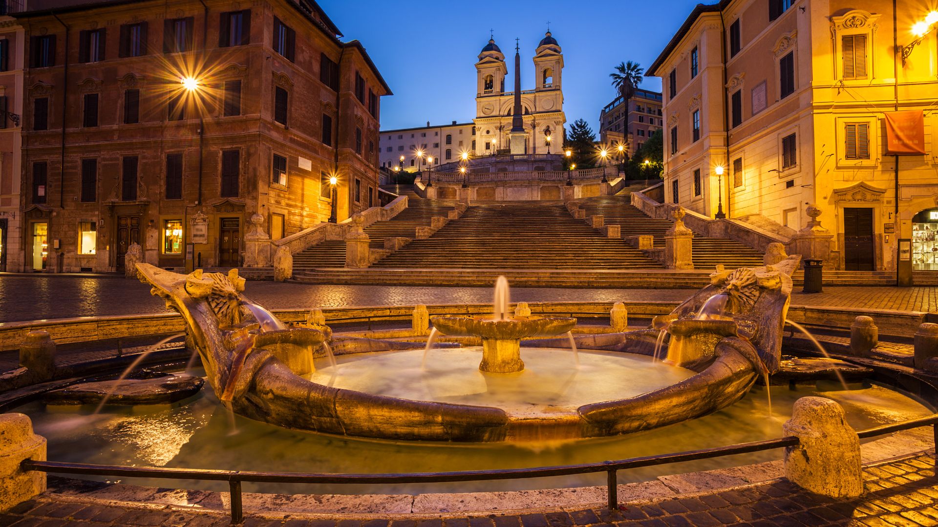 Image of  the The Spanish Steps, Rome