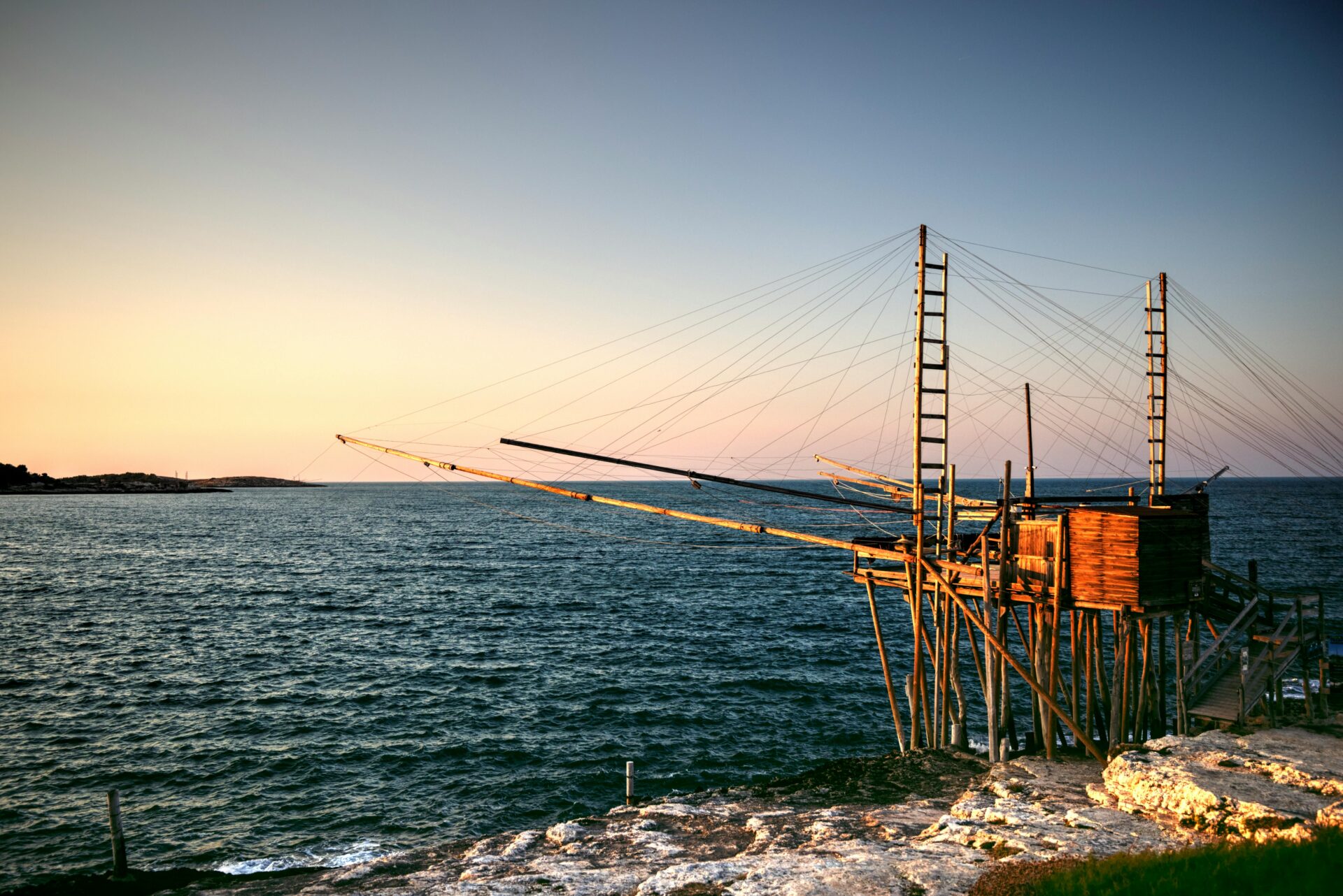 Trabucco San Lorenzo in Italy