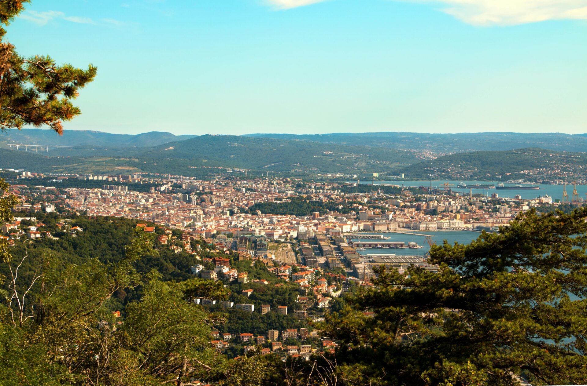 View of Trieste, Italy