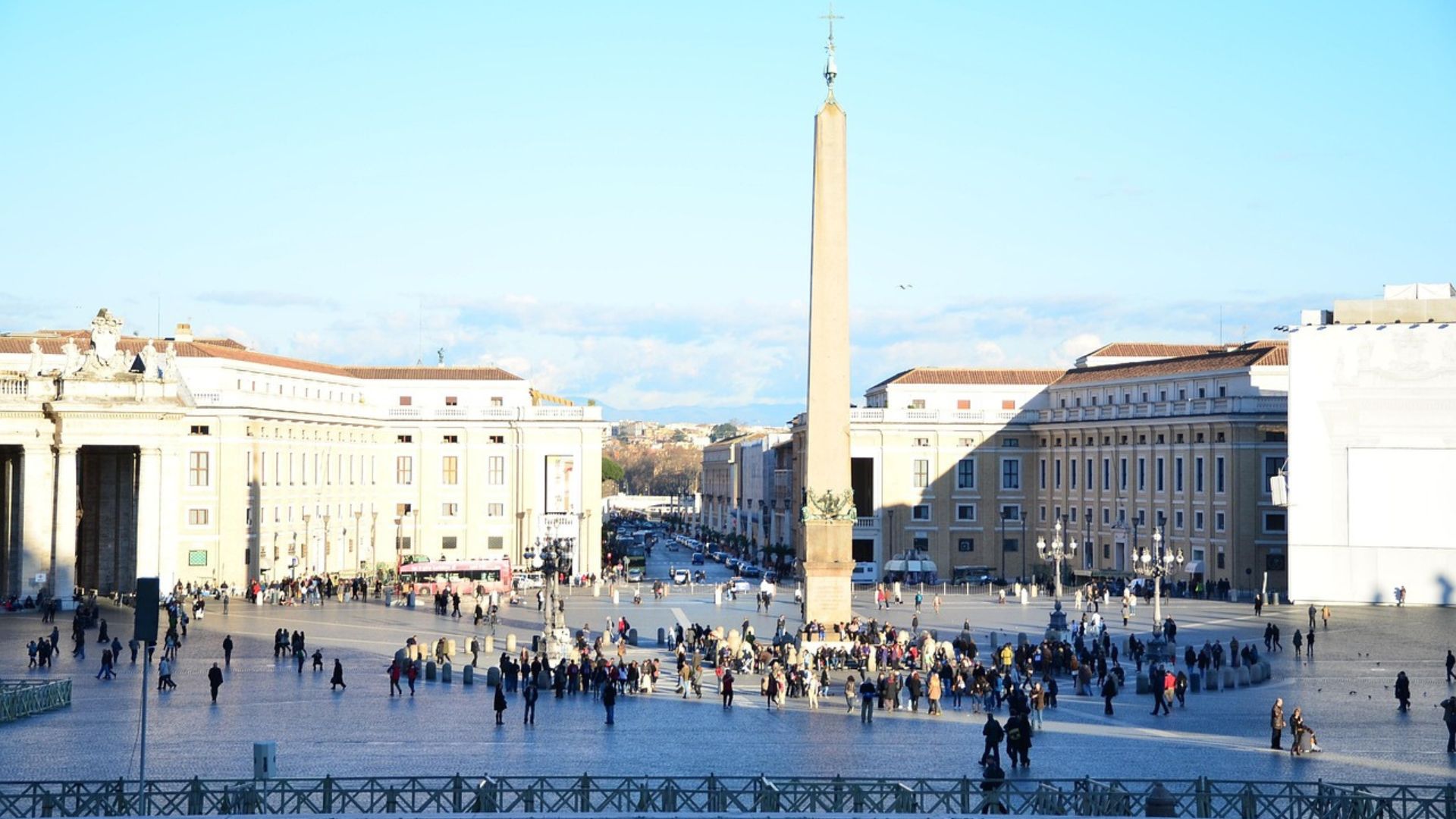 Image shows Vatican City.