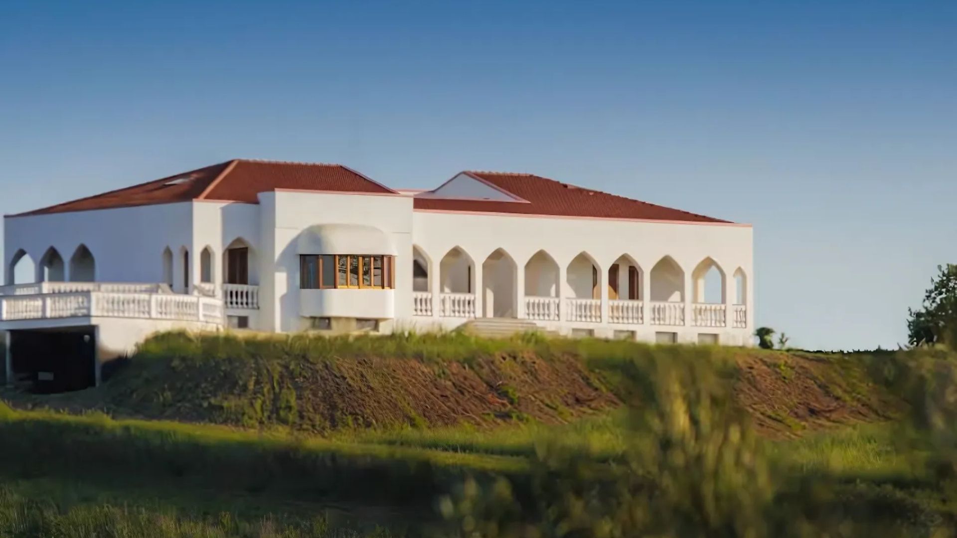 Image shows Villa Adriatica in Pescara, Italy.