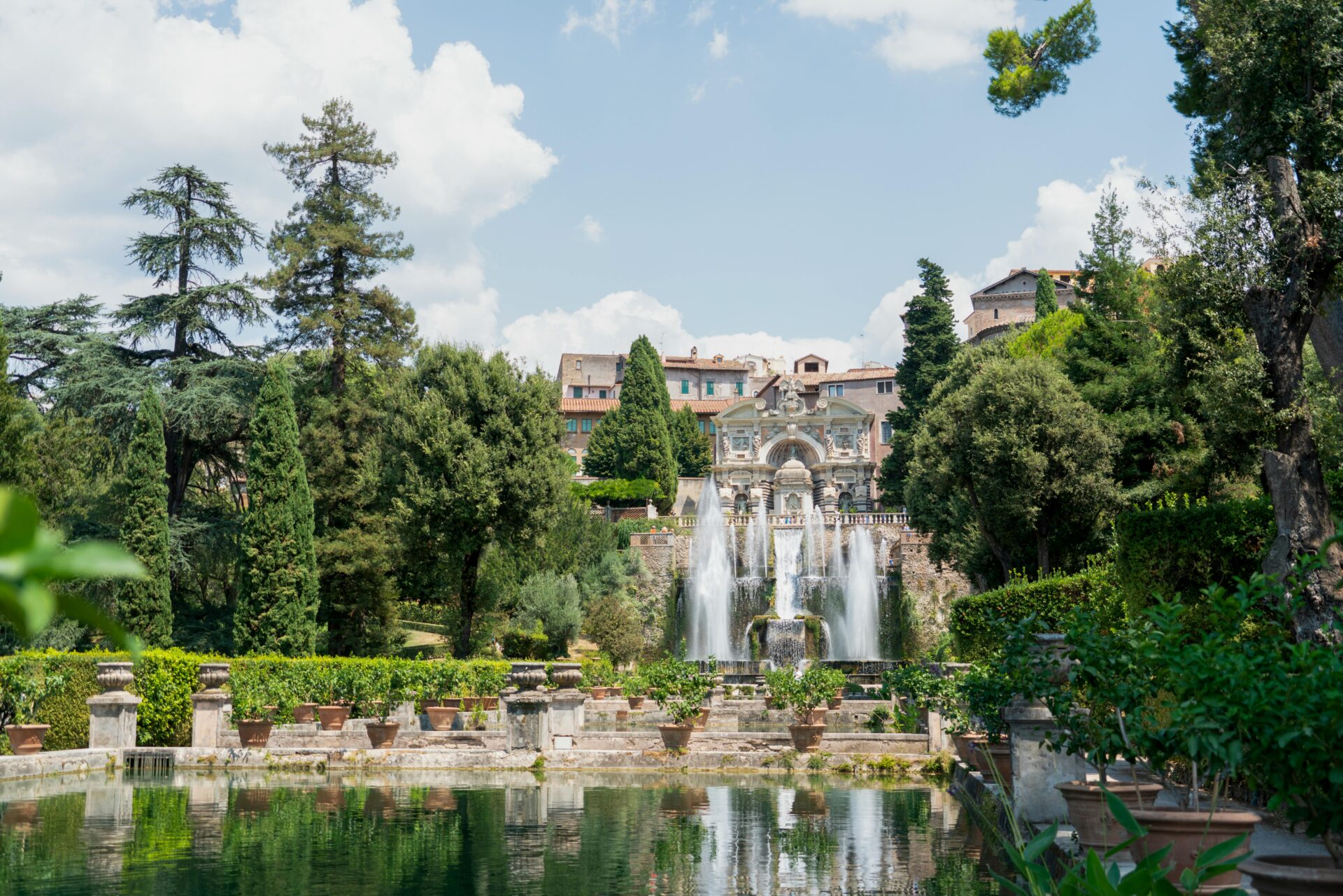Villa d'Este in Tivoli, Italy