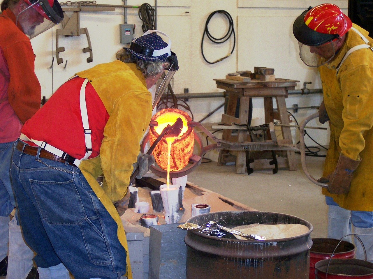 casting bronze