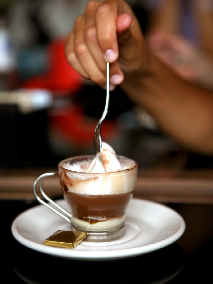 caffè alla nocciola 