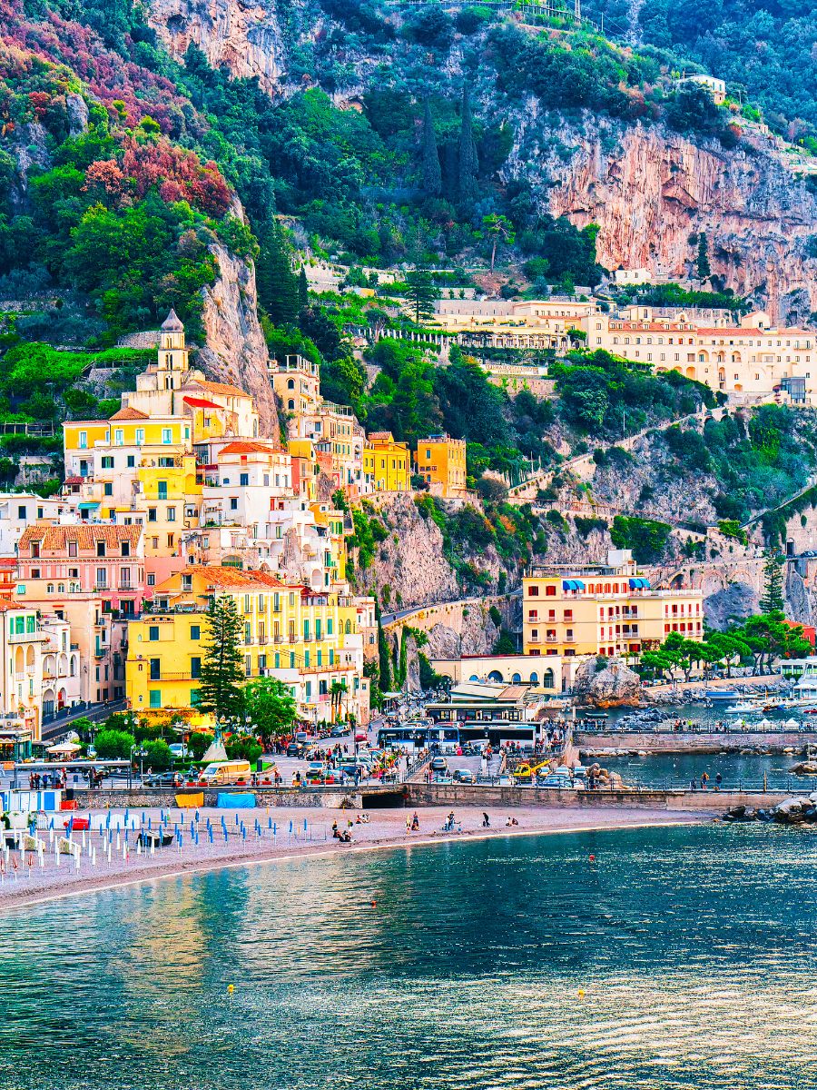 colorful Amalfi Coast towns