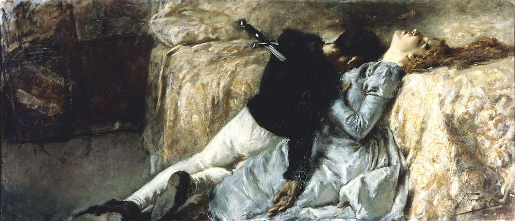 Gaetano Previati's Paolo and Francesca