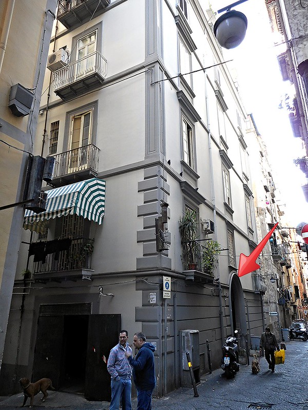 Leopardi's home in Naples