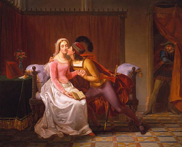 paolo and francesca reading a book