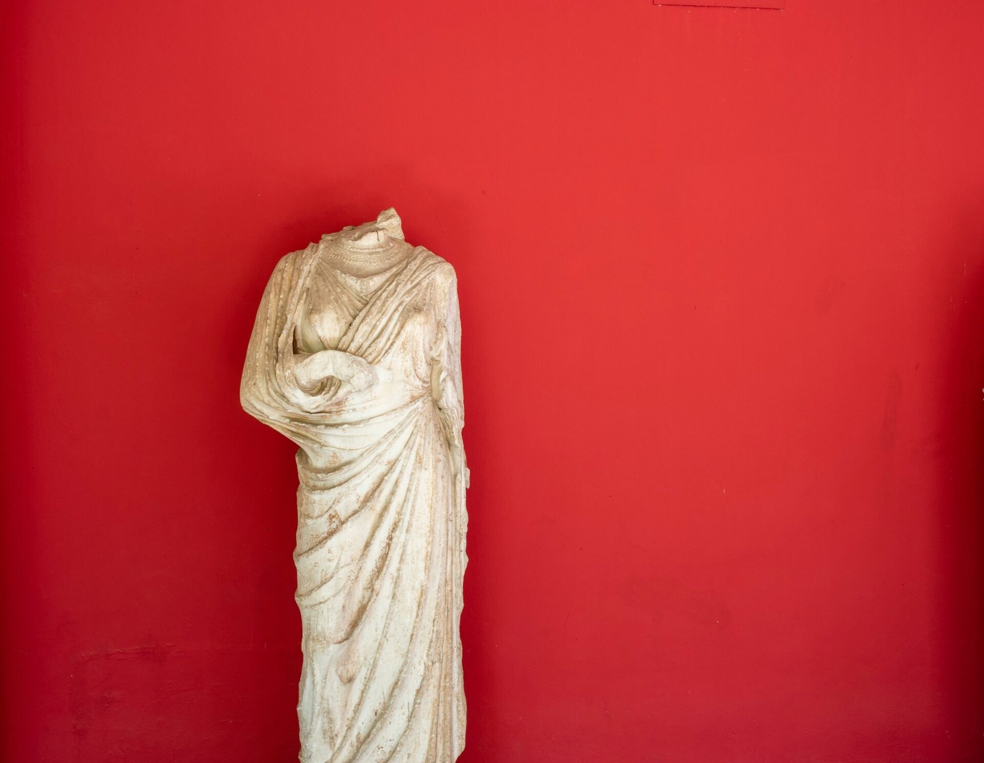 A sculpture at National Archaeological Museum of Athens