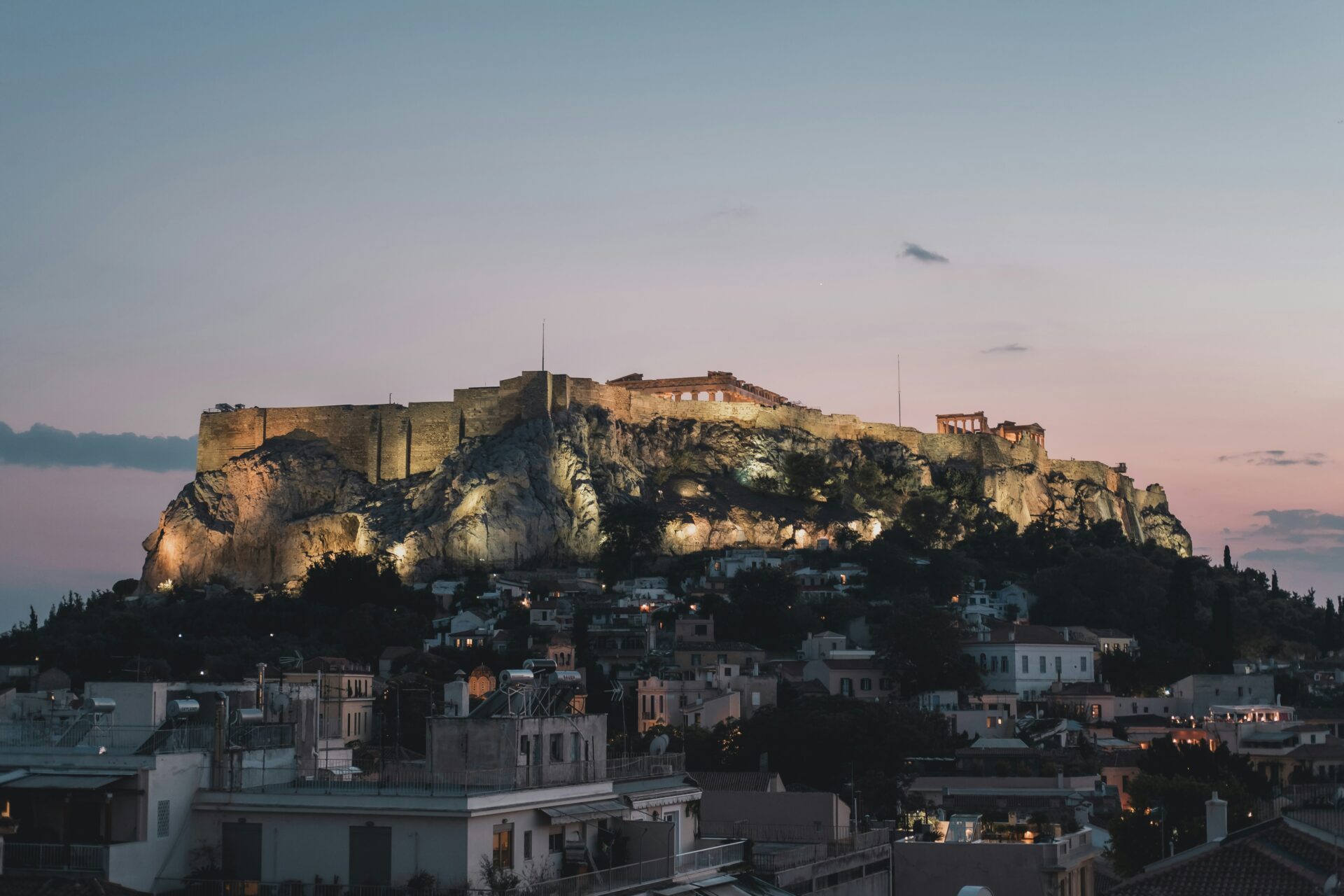Acropolis at Sunset