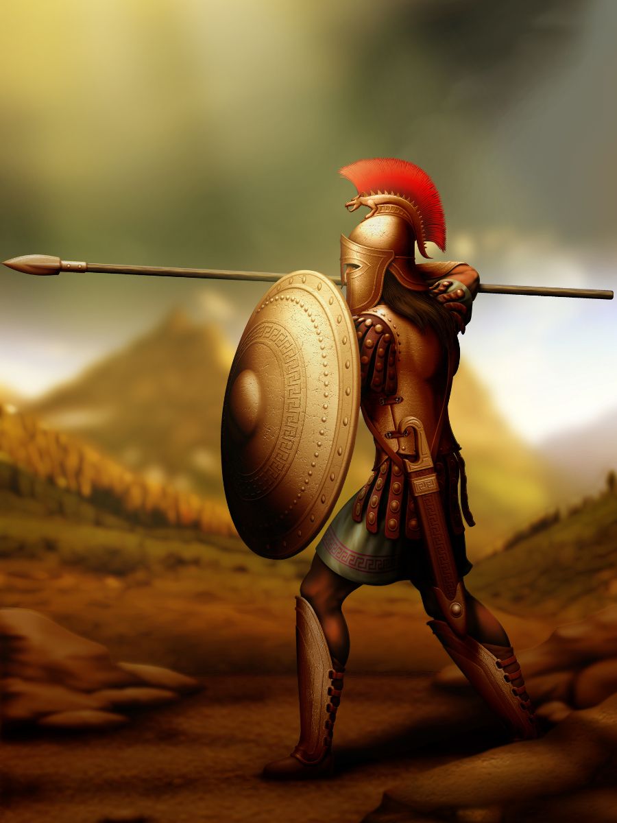 Ancient Greek warrior