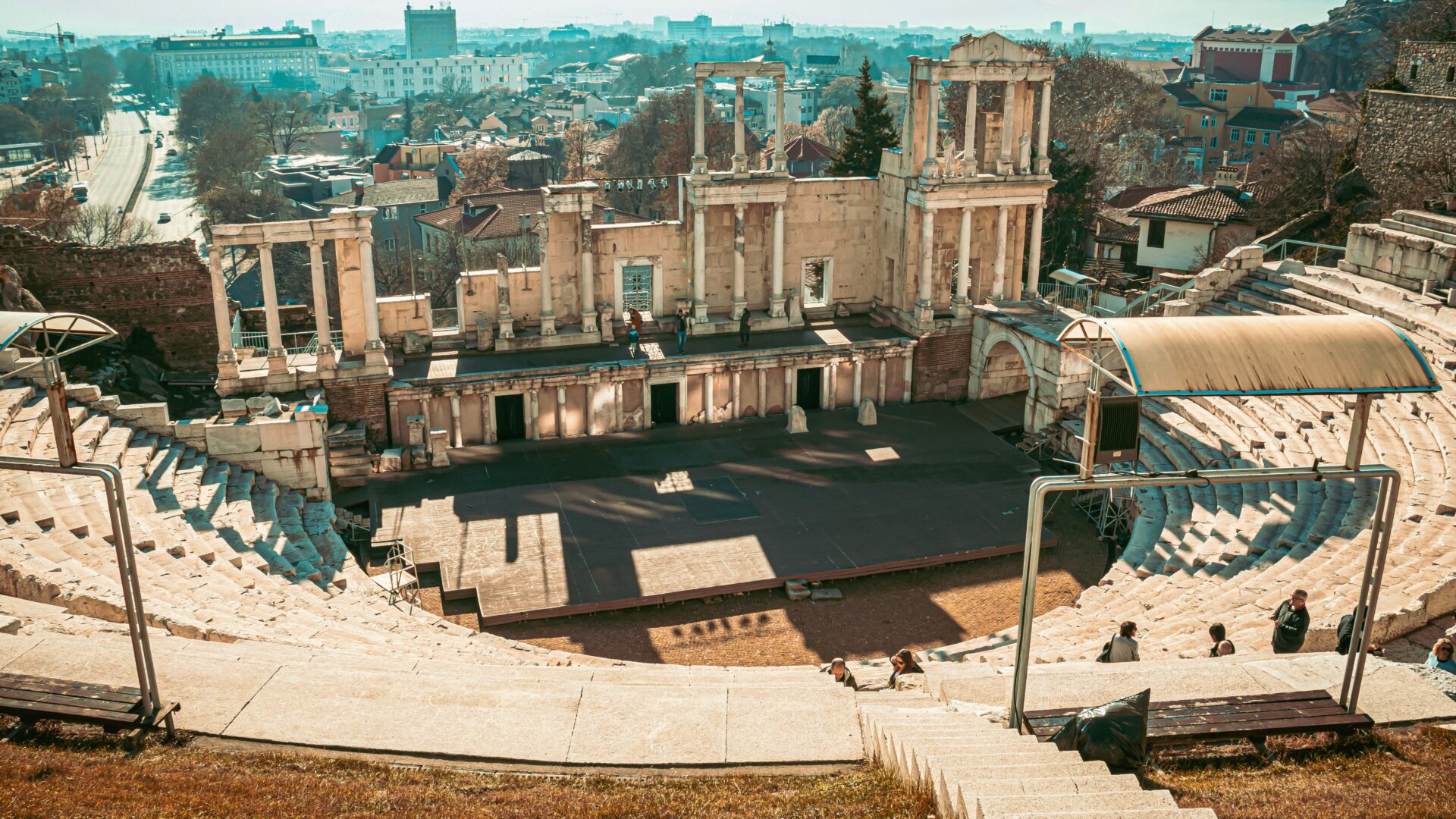 Ancient Theatre of Philippopolis in Thrace, Bulgaria