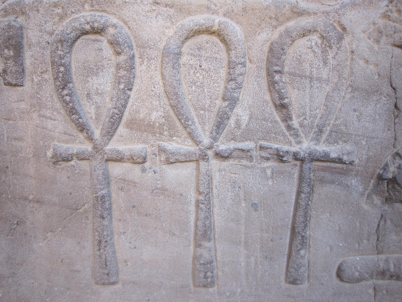 Ankh, Egypt, Hieroglyphs