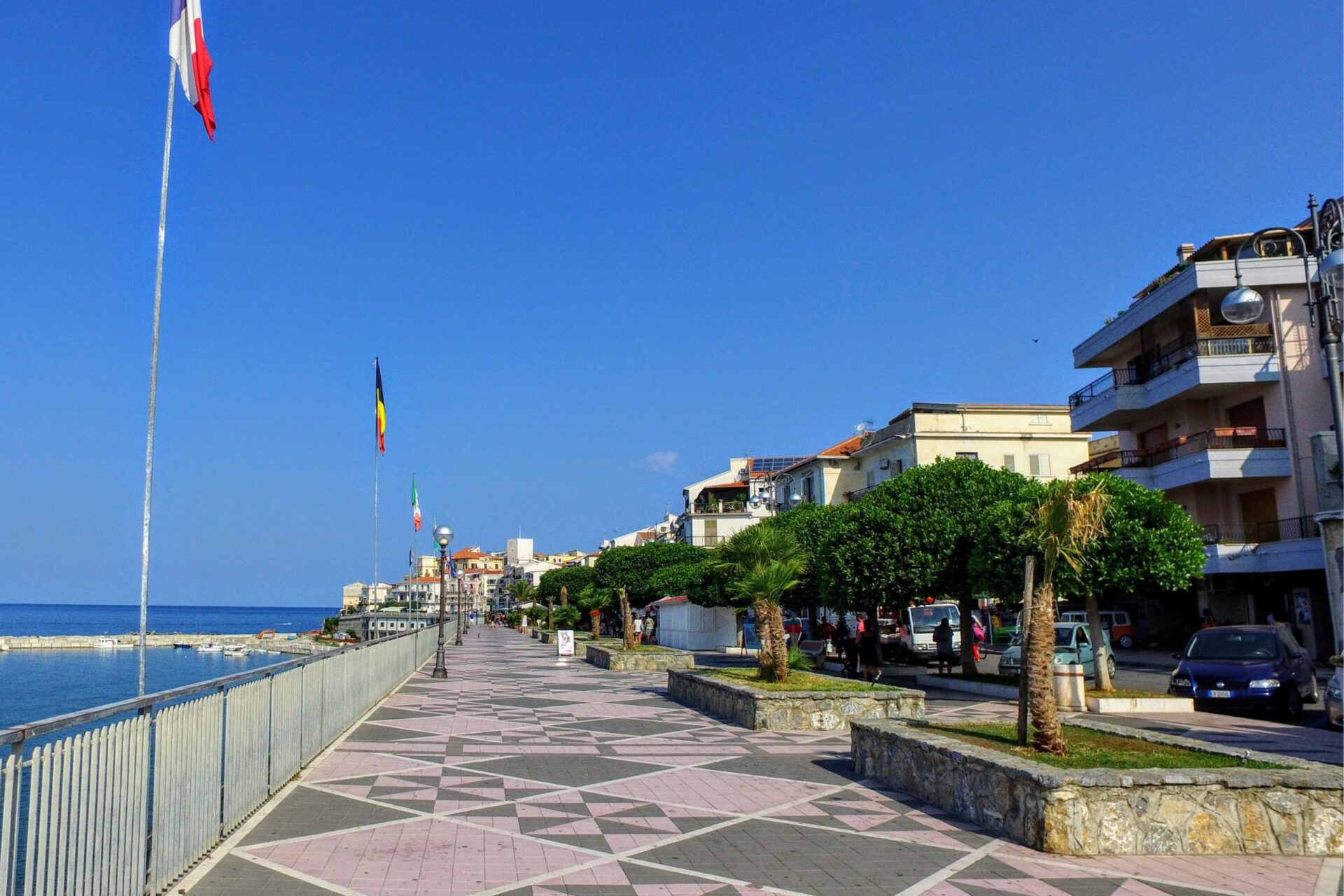 Art Nouveau buildings in Reggio