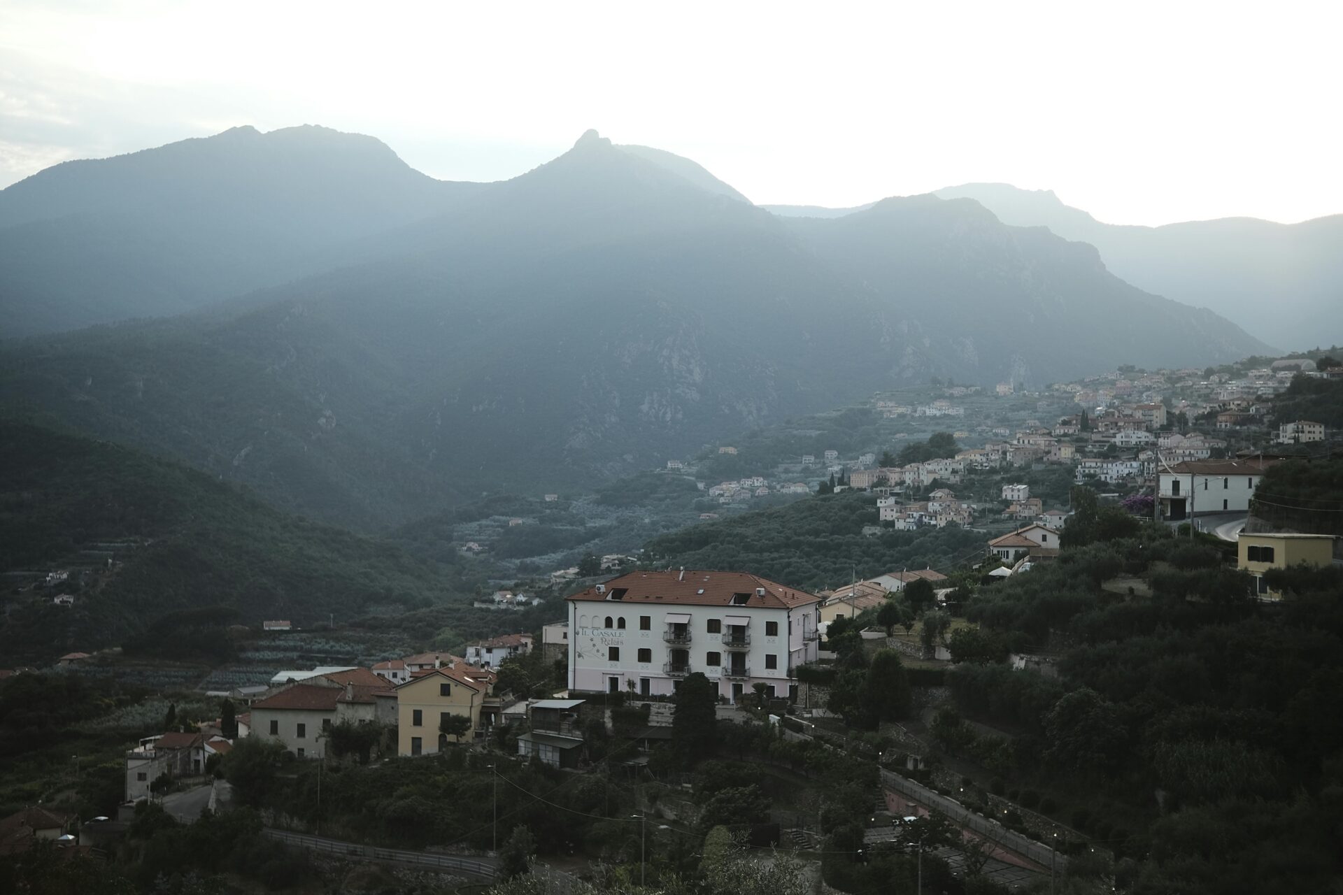 Panoramic View of Avellino, Italy.