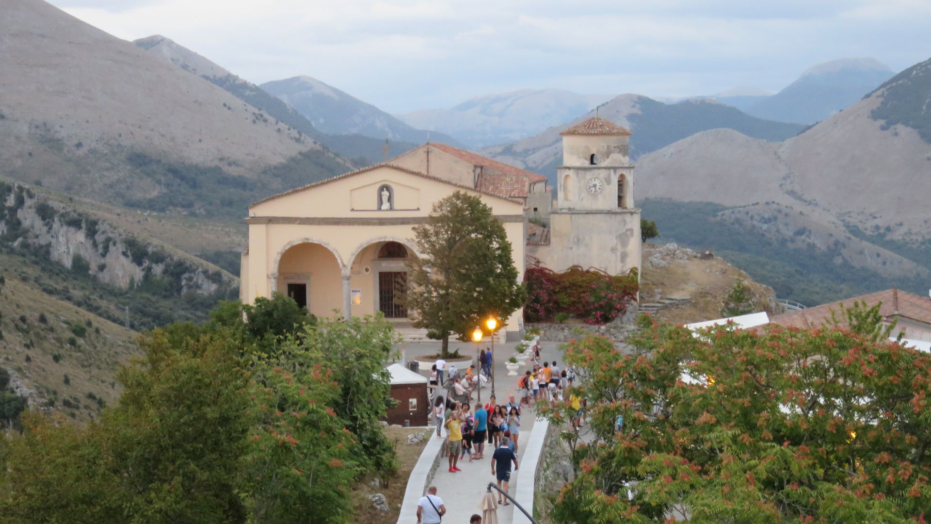 Image shows, Basilica di San Biagio, Maratea, Basilicata, Italy