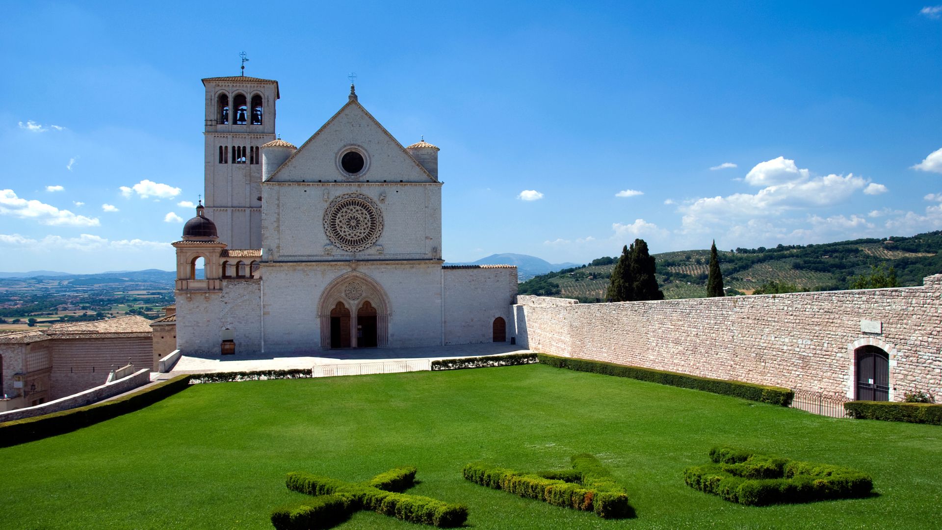Basilica of St. Francis in Assisi.
