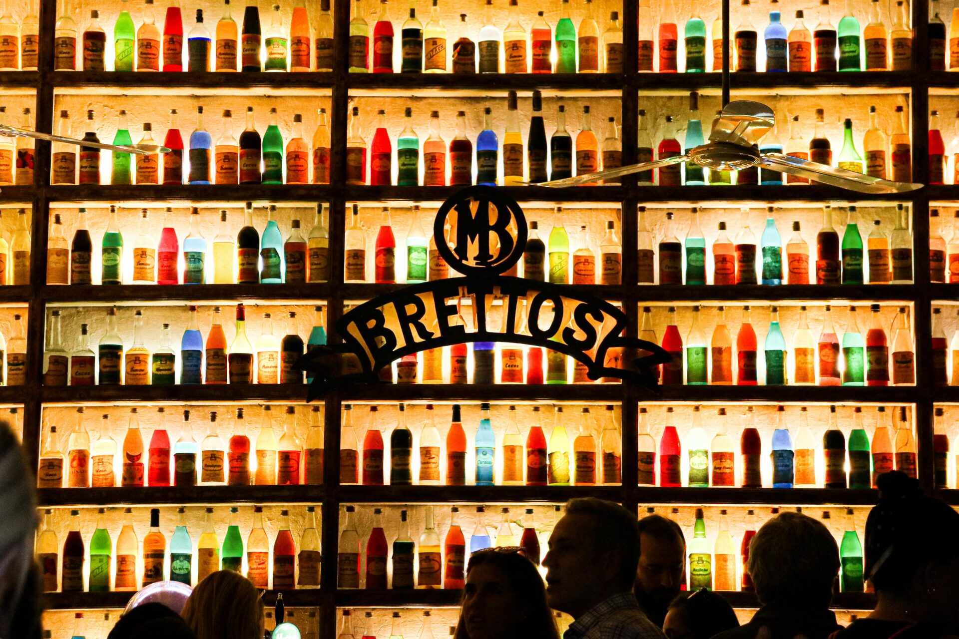 Bottles of Alcohol in Bar
