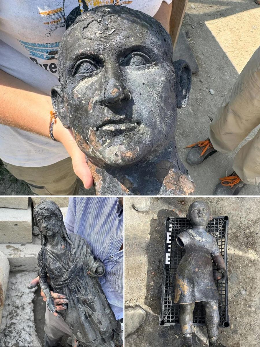 Bronze artifacts found in Tuscany