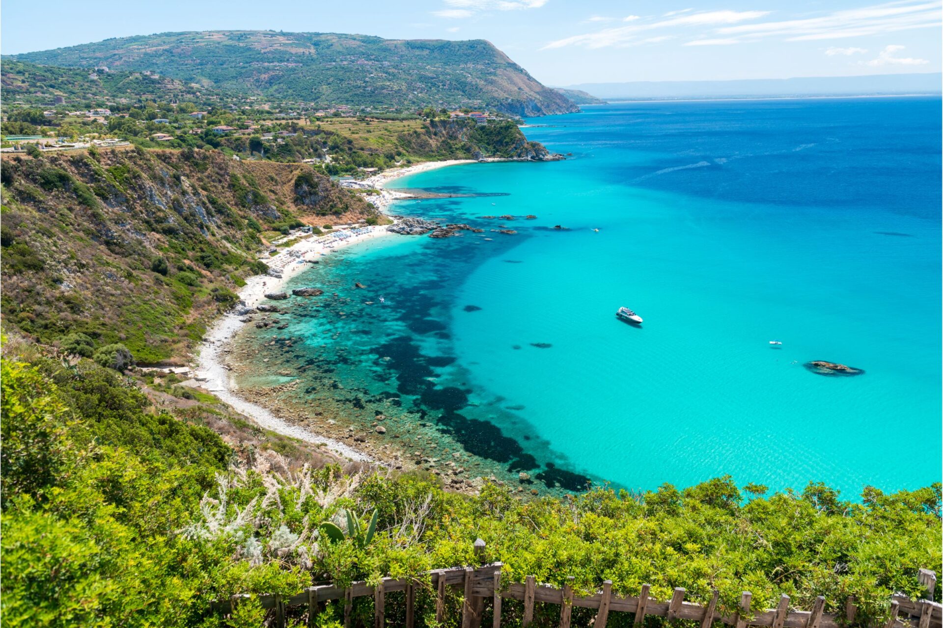 Calabria coastline