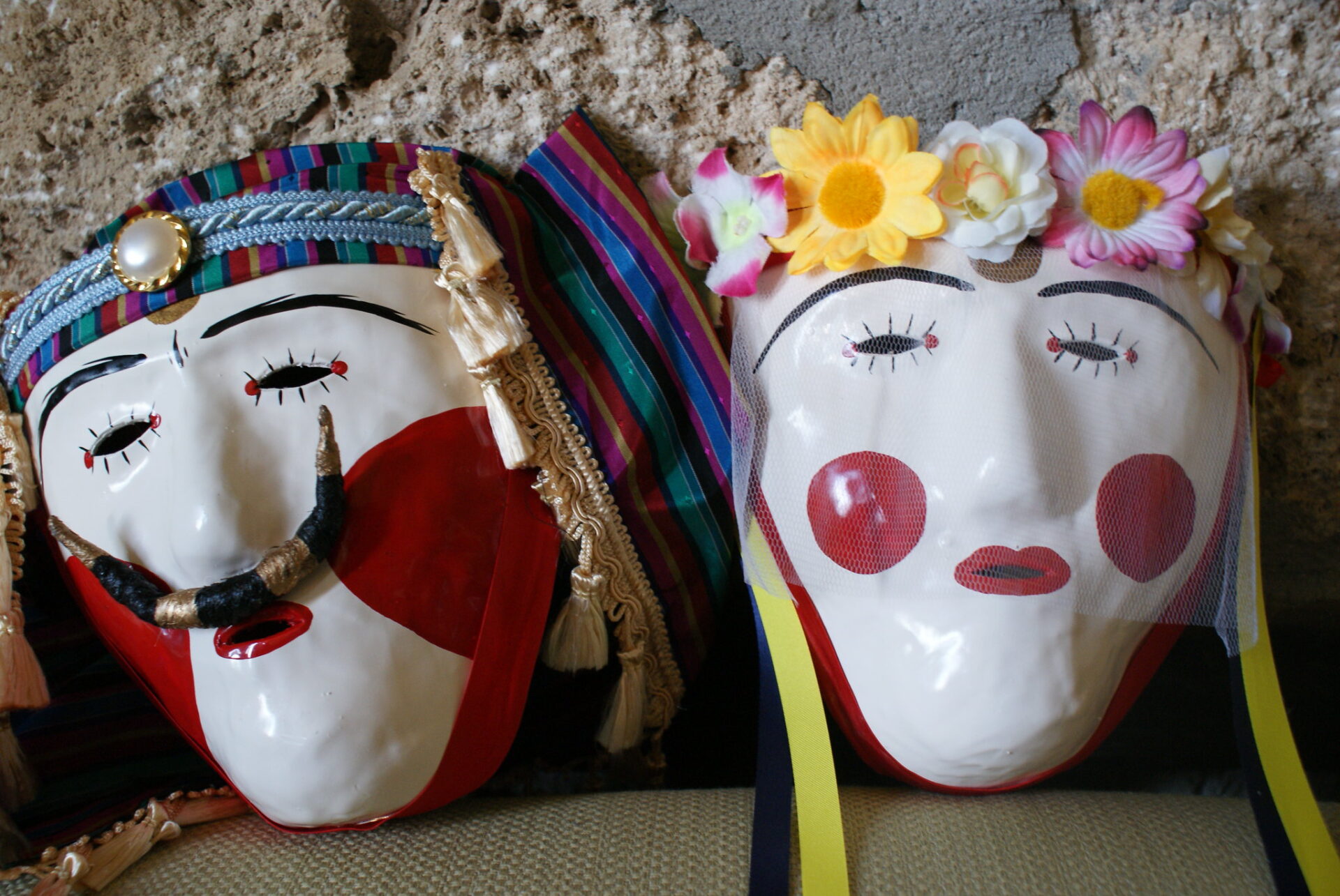 Carnival mask from Naousa, Greece