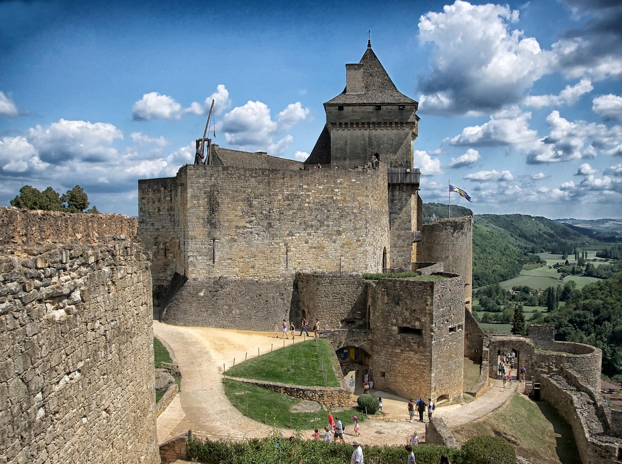 Castelnaud Castle in France