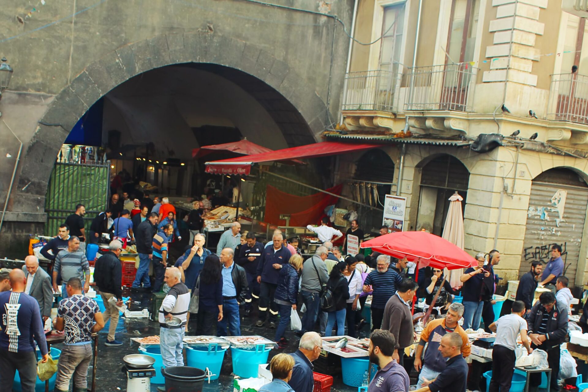 Catania fish market