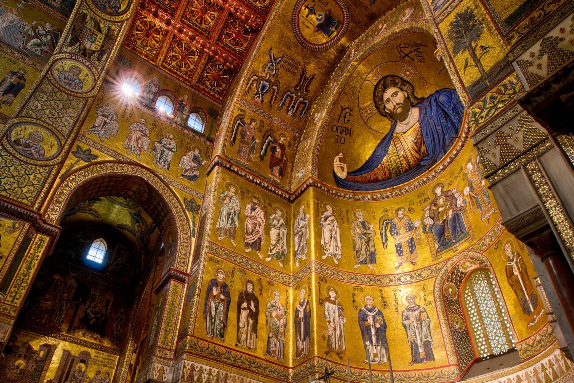 Cathedral of Monreale's Byzantine mosaics