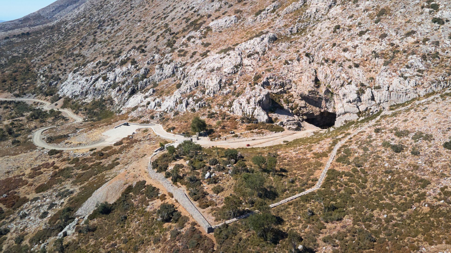 located on the eastern slopes of