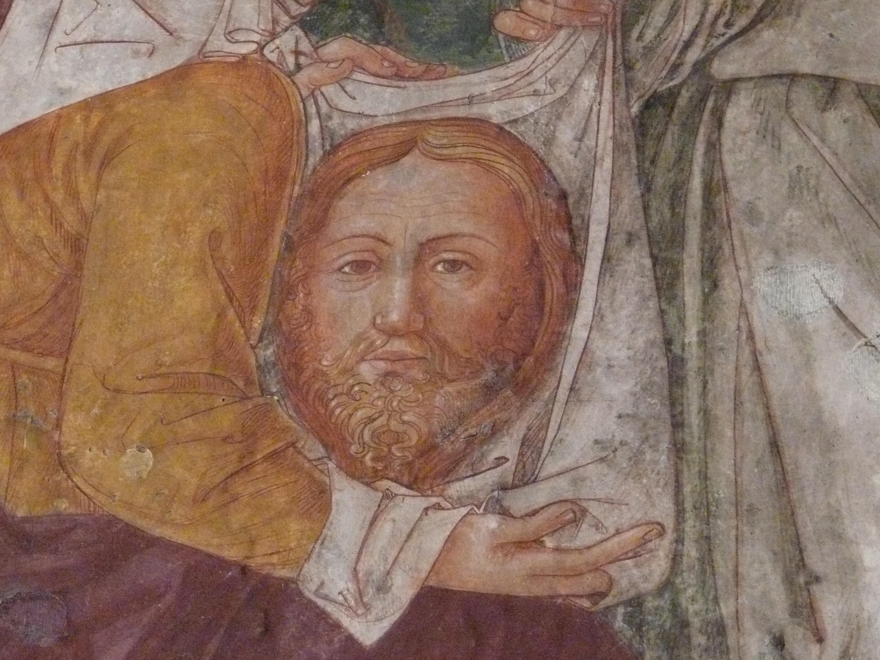 Church, Friuli, Fresco