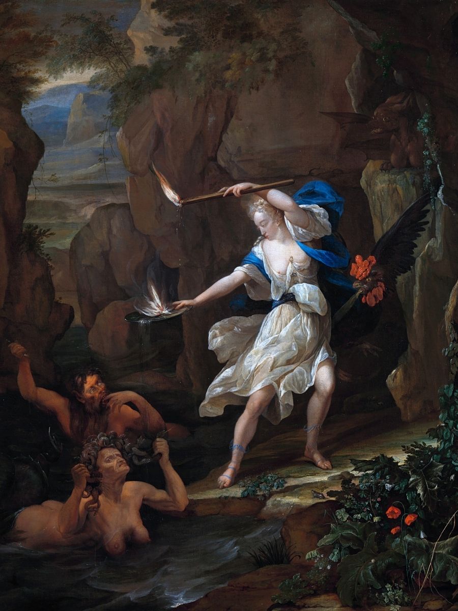 Circe turned Scylla into a monster