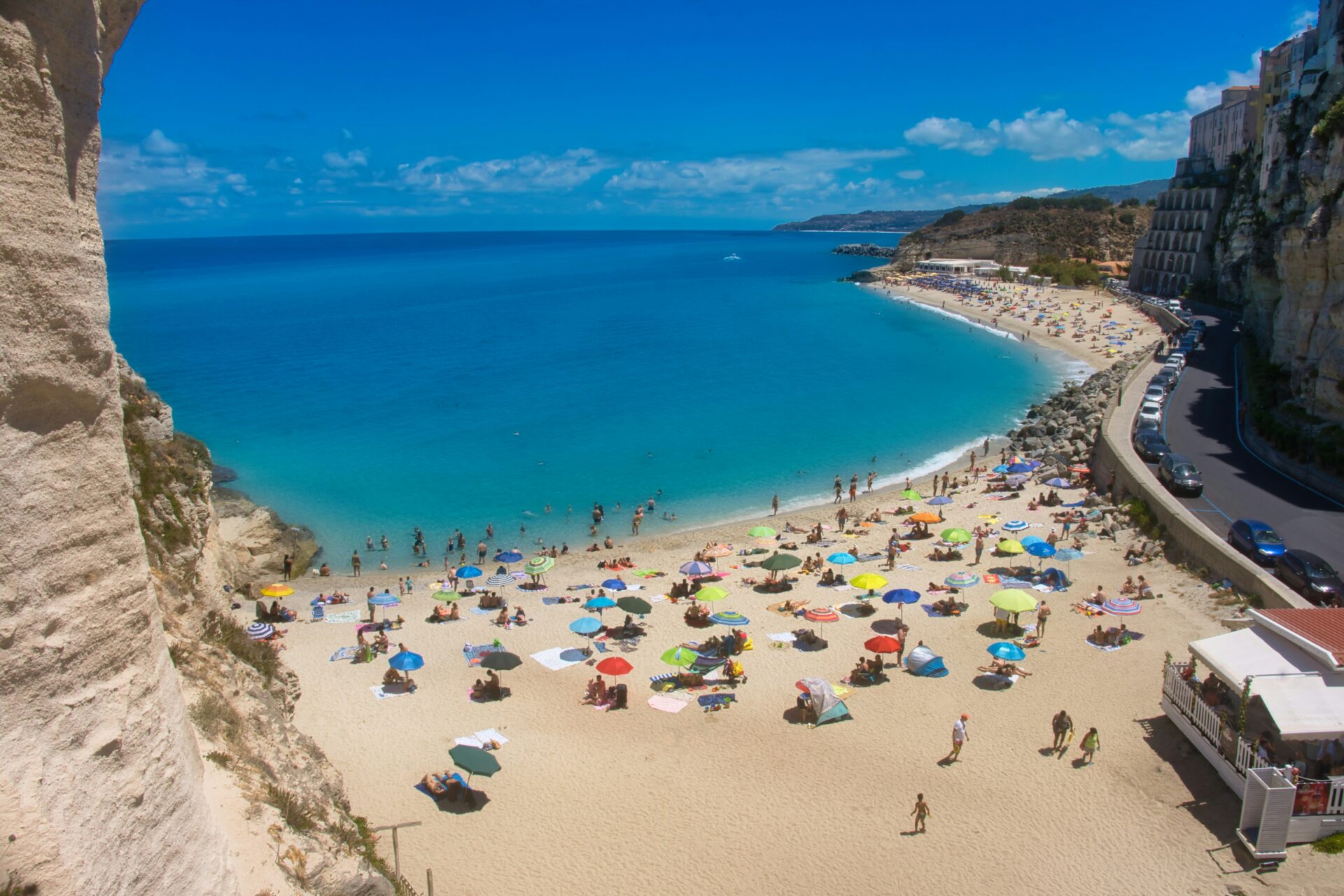 Breathtaking coastal view of Tropea, Italy