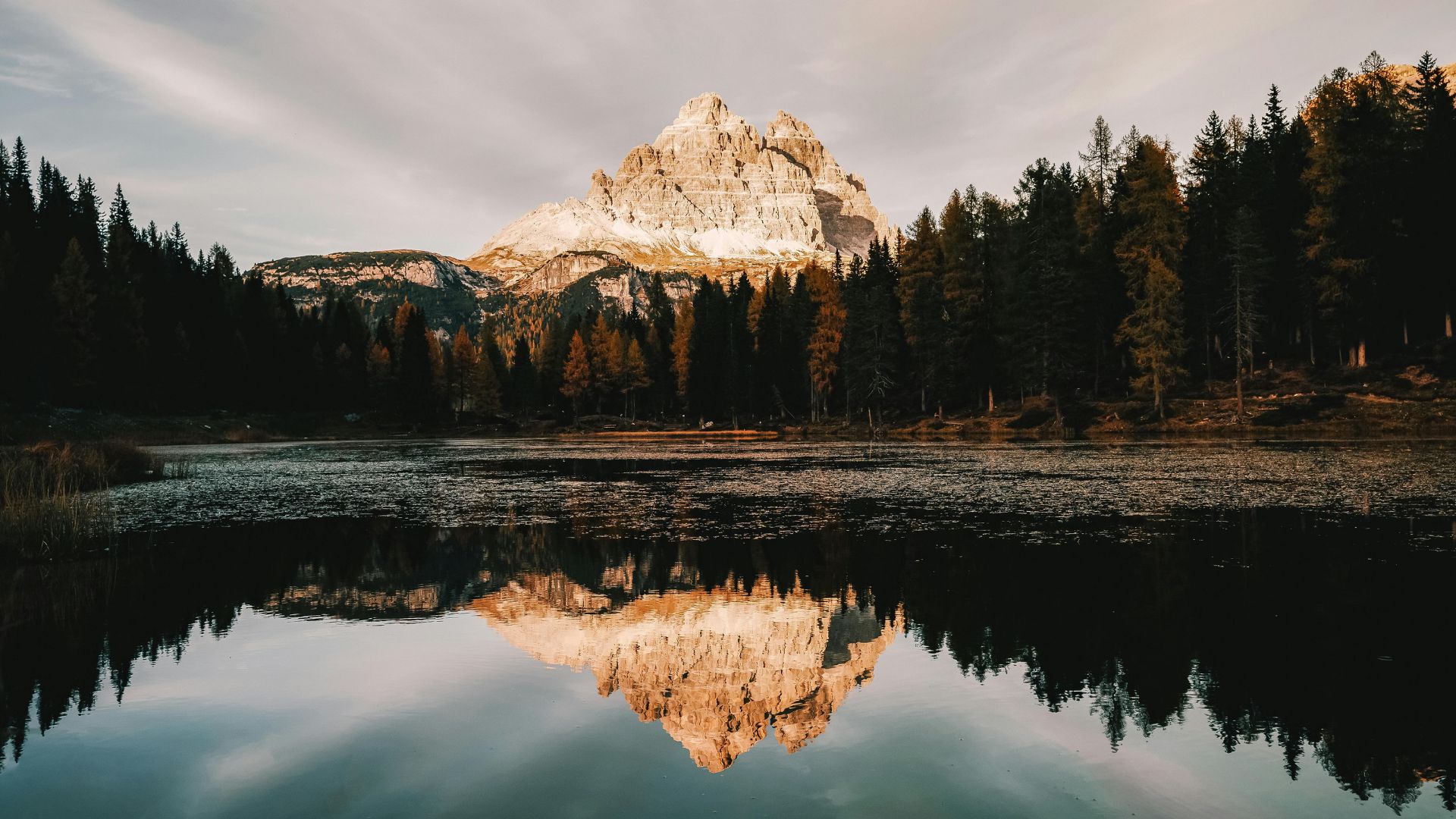 Scenic view of Cortina d’Ampezzo.