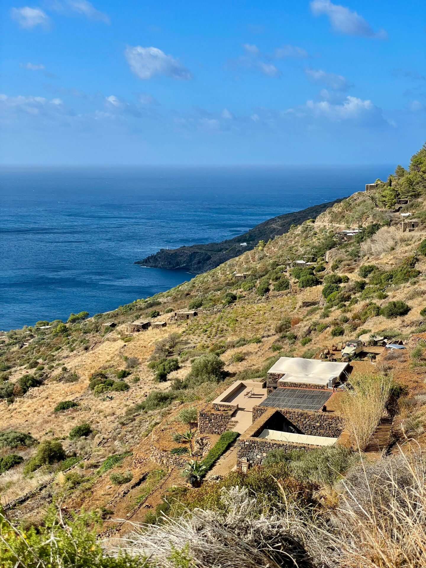 Stone-built dammuso home on Pantelleria island