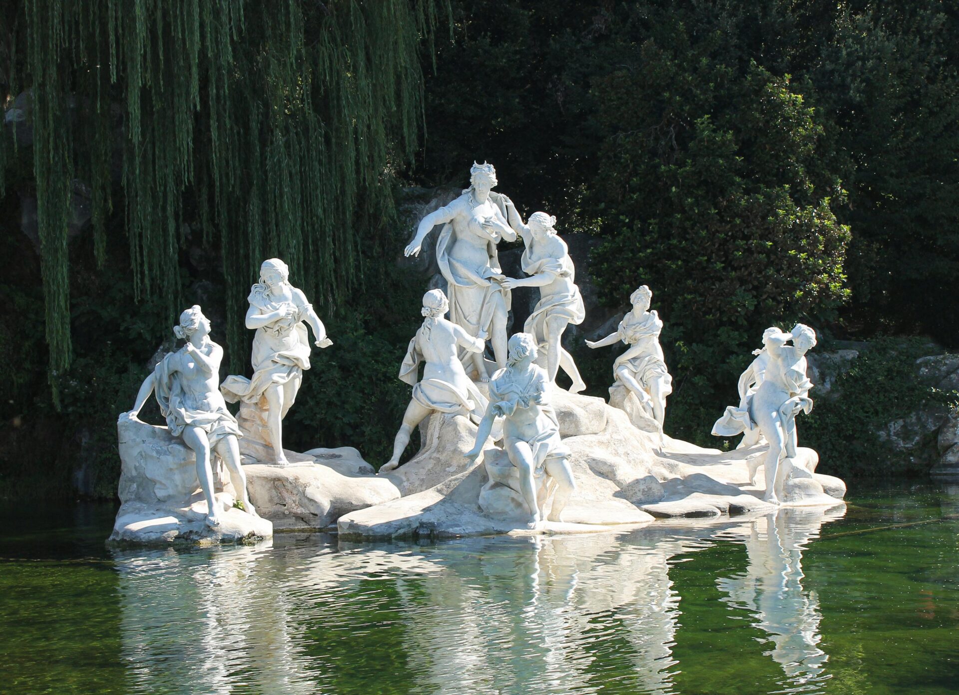Diana Sculpture at Royal Palace of Caserta, Italy