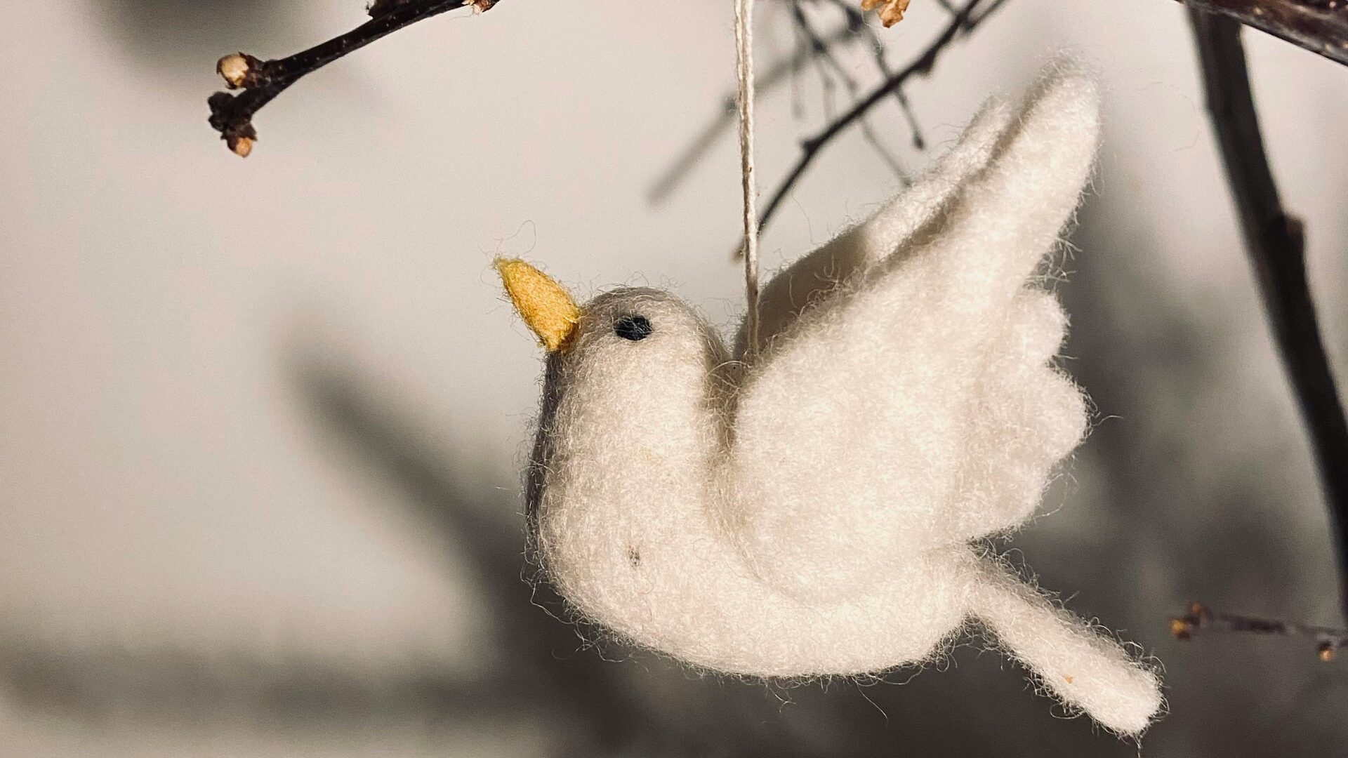 Dove ornament