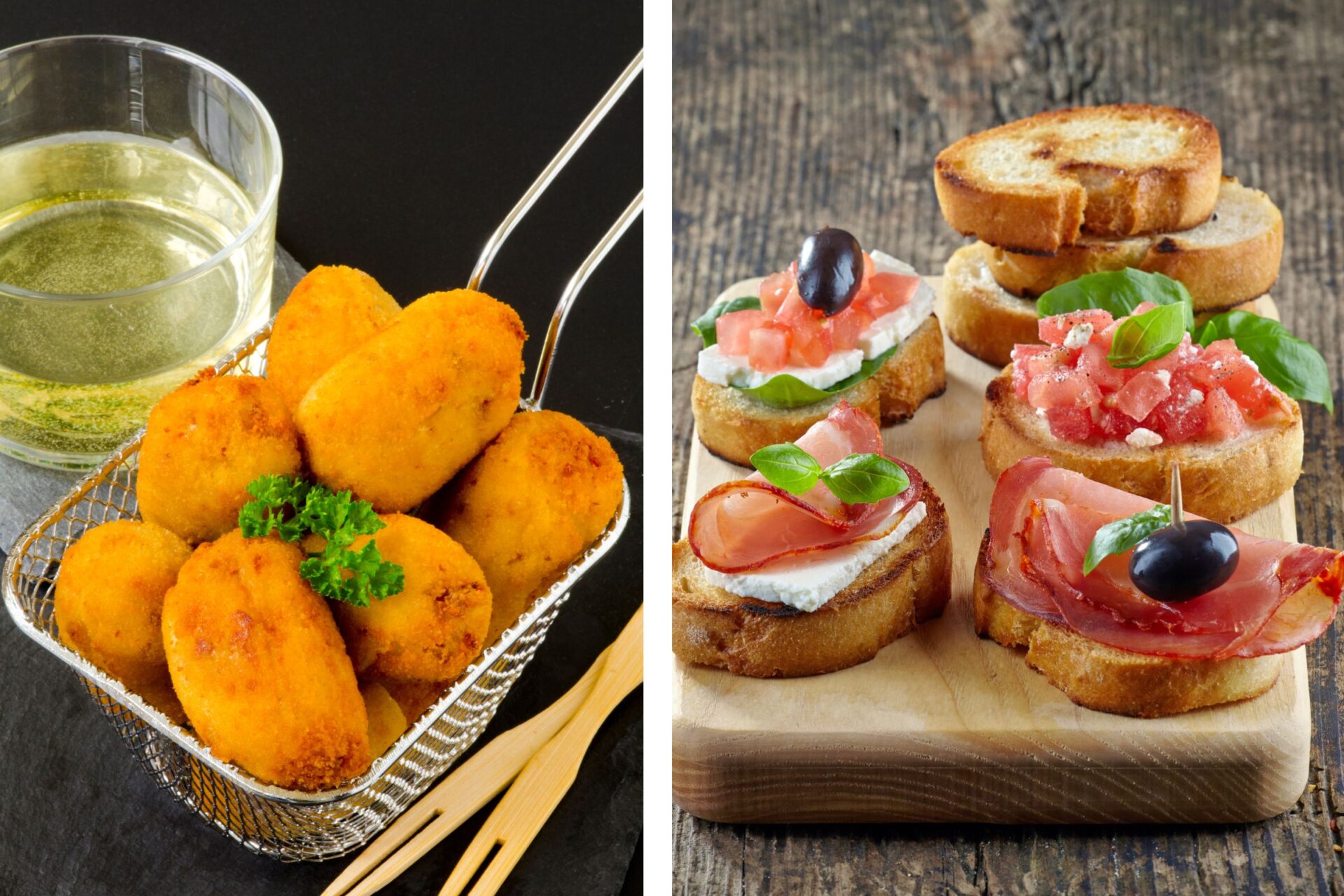 Fried croquettes/ tapas