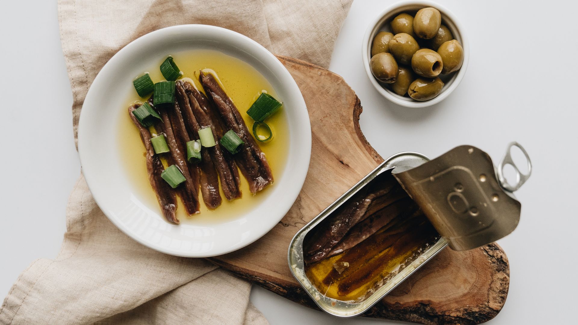 Gavros (marinated anchovies)