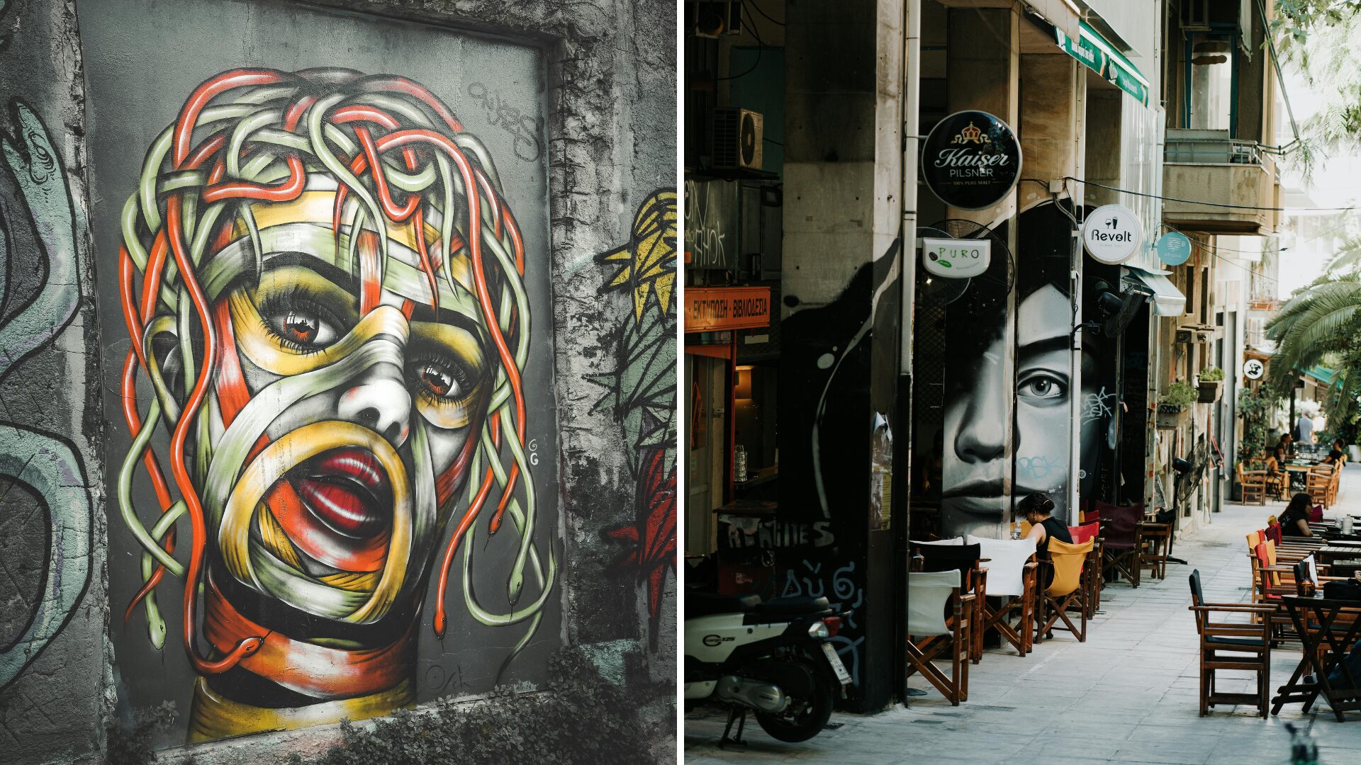 Graffiti and urban street art in Athens