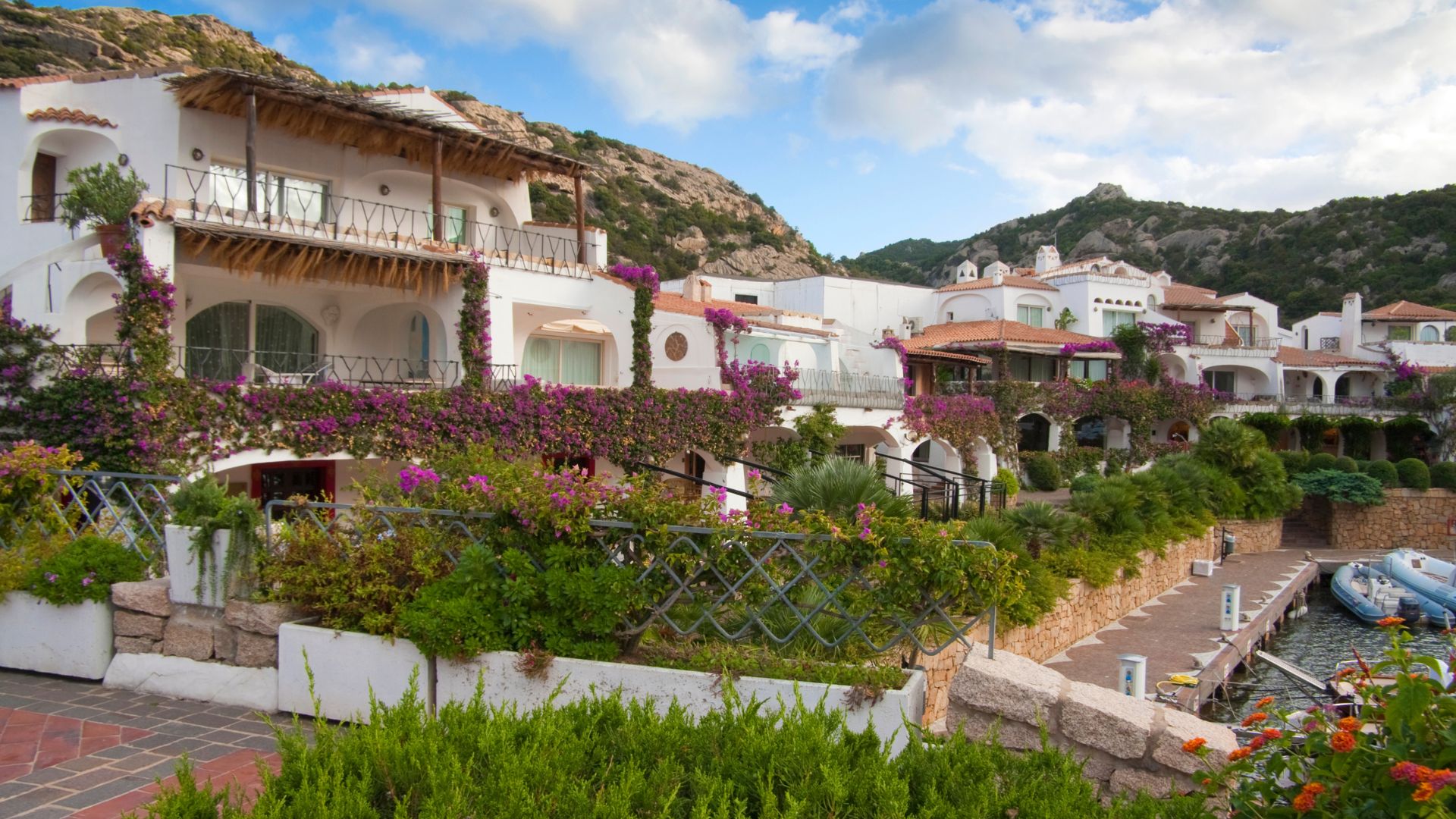 Image shows Grand Hotel Poltu Quatu, Porto Cervo, Sardinia, Italy.