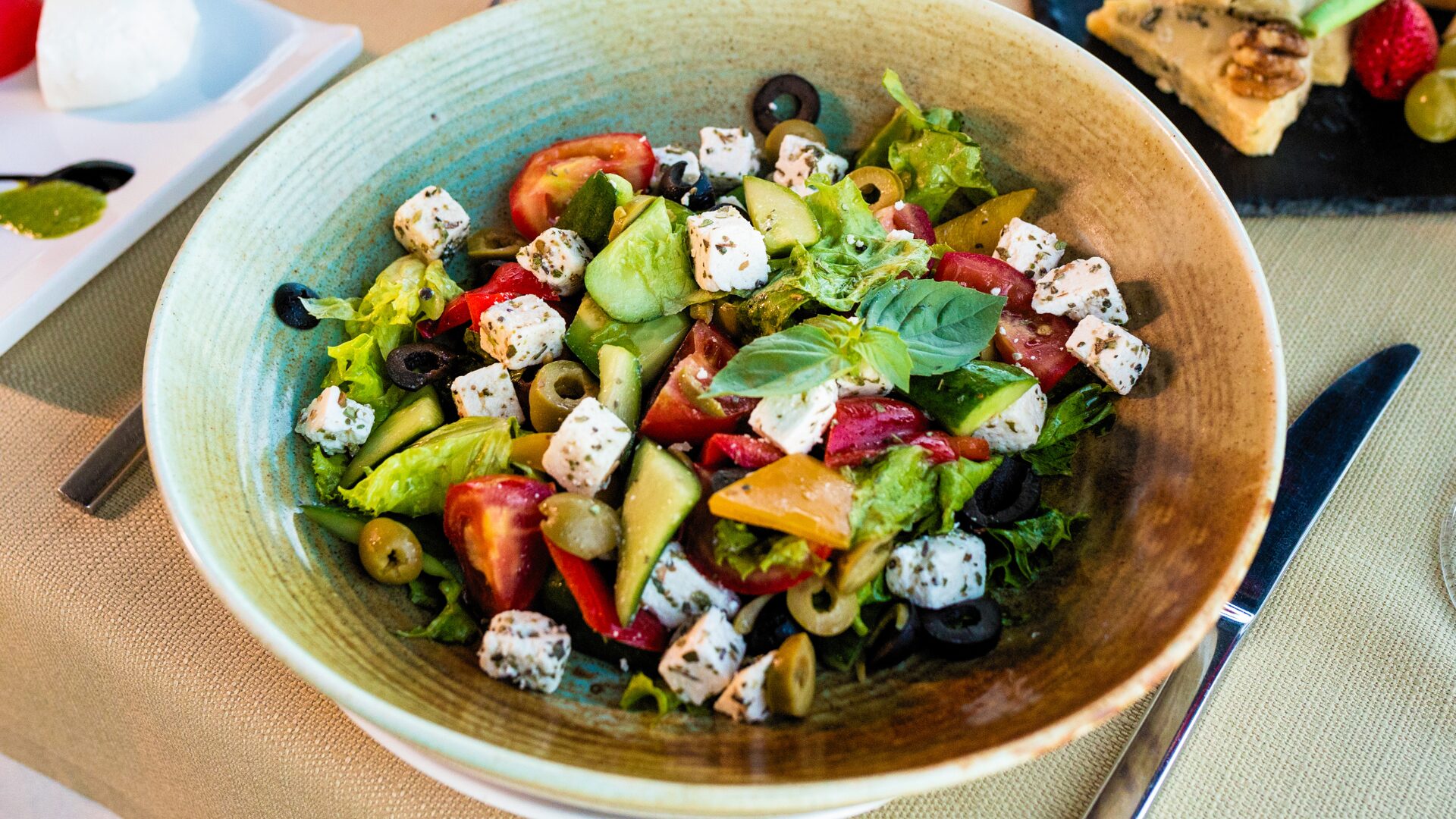 Greek salad - Greek food