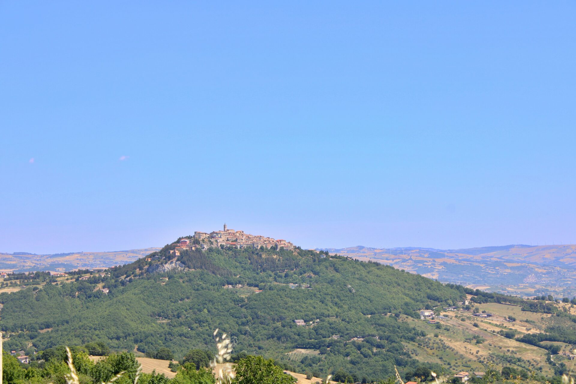 Hill town in Ferrazzano - Campobasso (Italy)