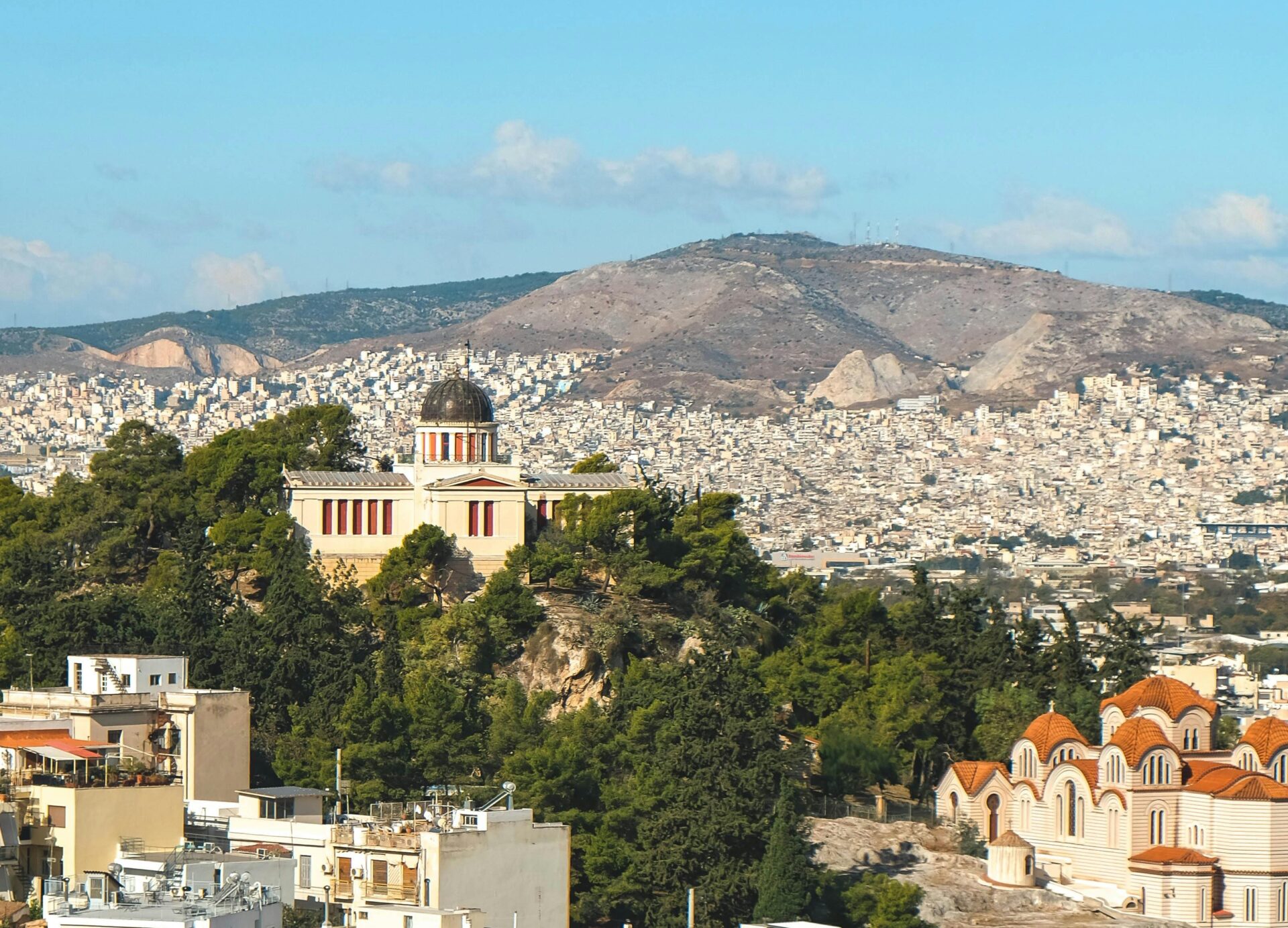 Hymettus Mountains - mountain near Athens