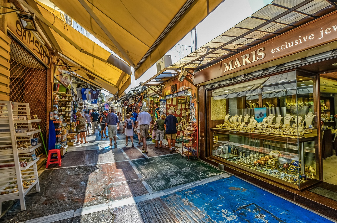 Jewelry store in Athens