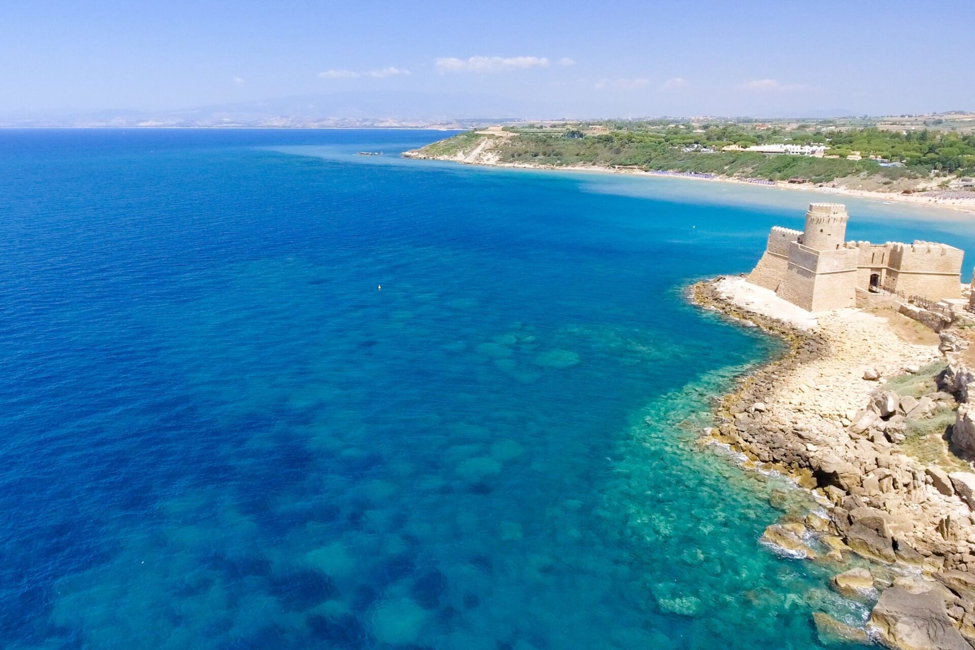 Le Castella’s coast
