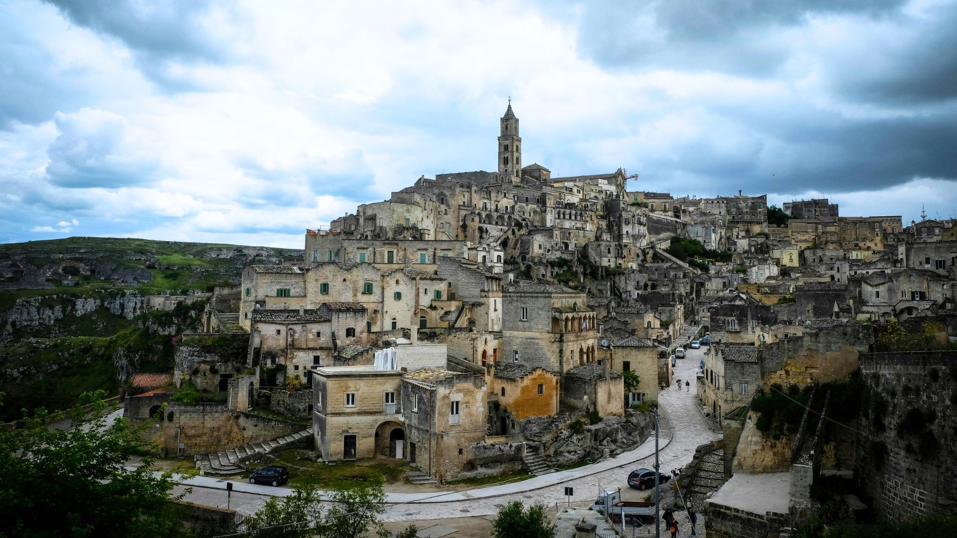 Image shows Matera, Basilicata, Italy. 