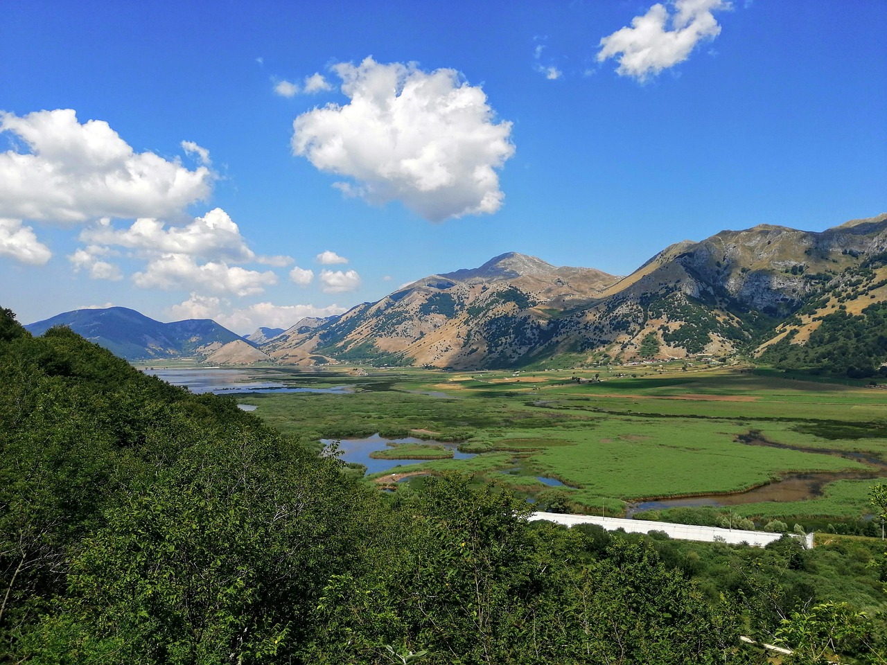 Matese mountain in Italy