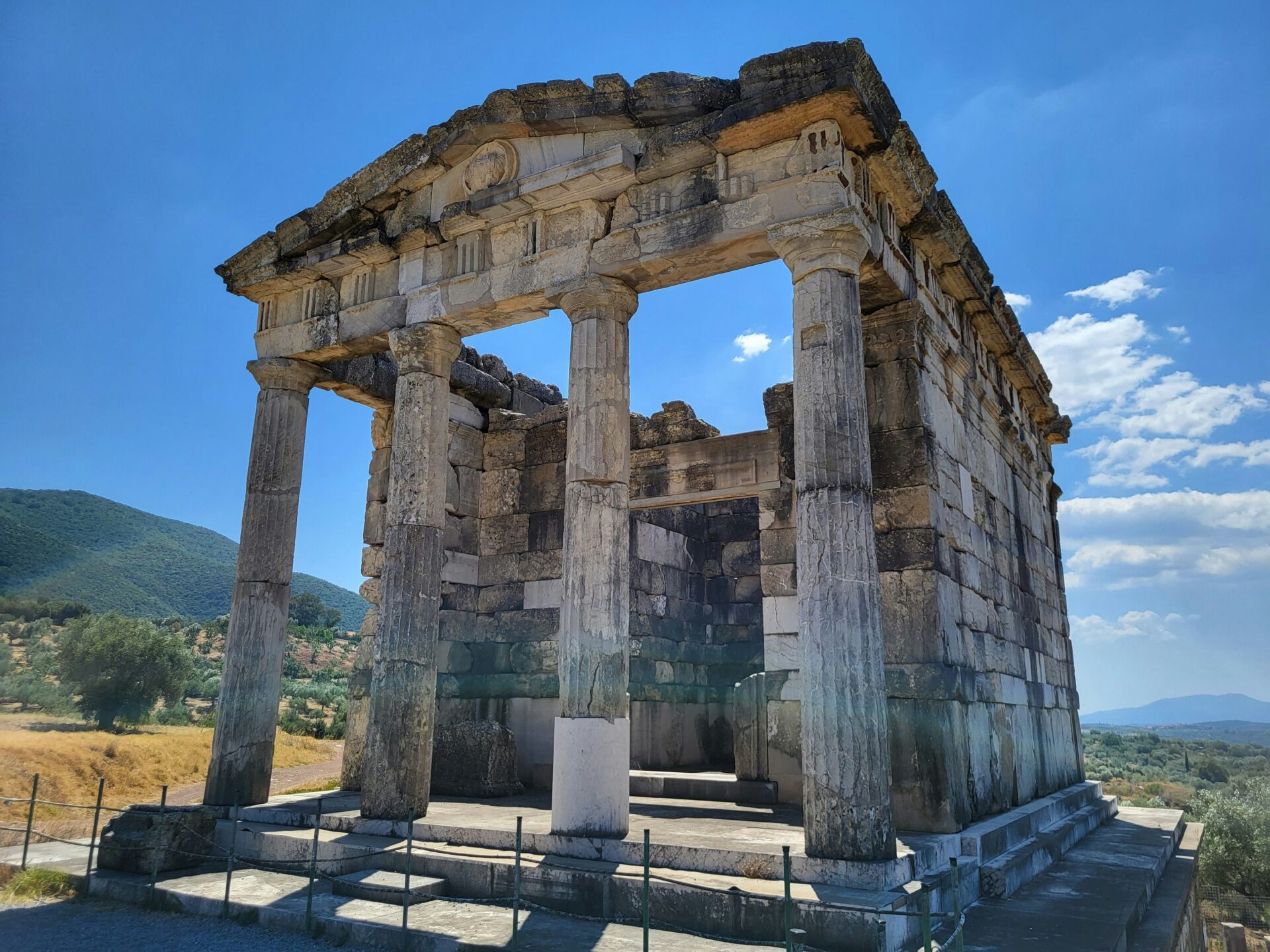 The ruins of Ancient Messene